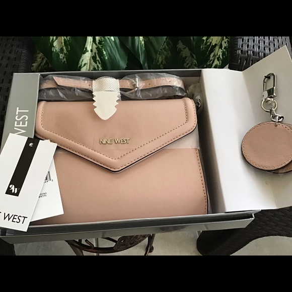 Nine West Handbags - Nine West Crossbody and Key Chain